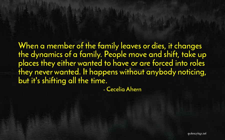 Family Roles Quotes By Cecelia Ahern