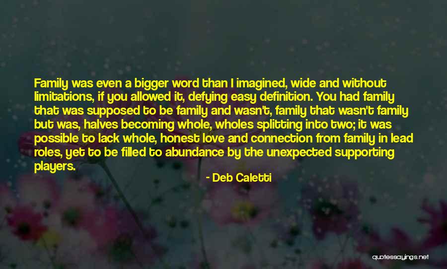 Family Roles Quotes By Deb Caletti