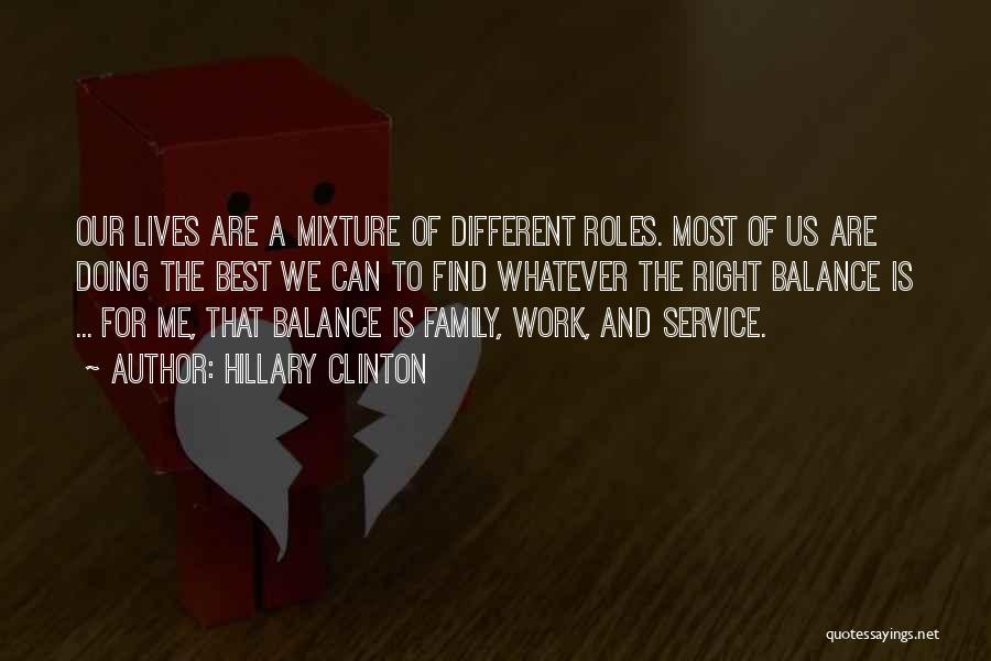 Family Roles Quotes By Hillary Clinton
