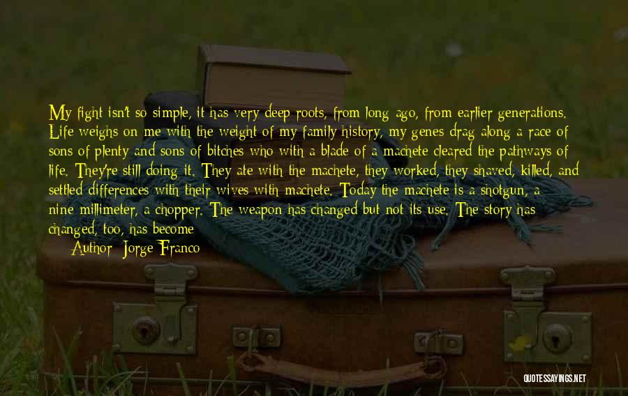 Family Roots Quotes By Jorge Franco