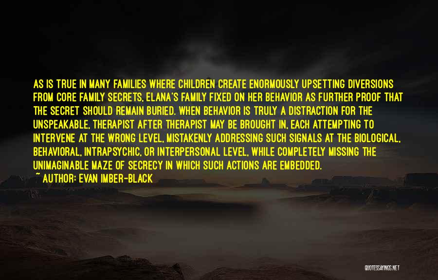 Family Secrecy Quotes By Evan Imber-Black