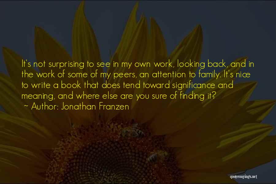 Family Significance Quotes By Jonathan Franzen