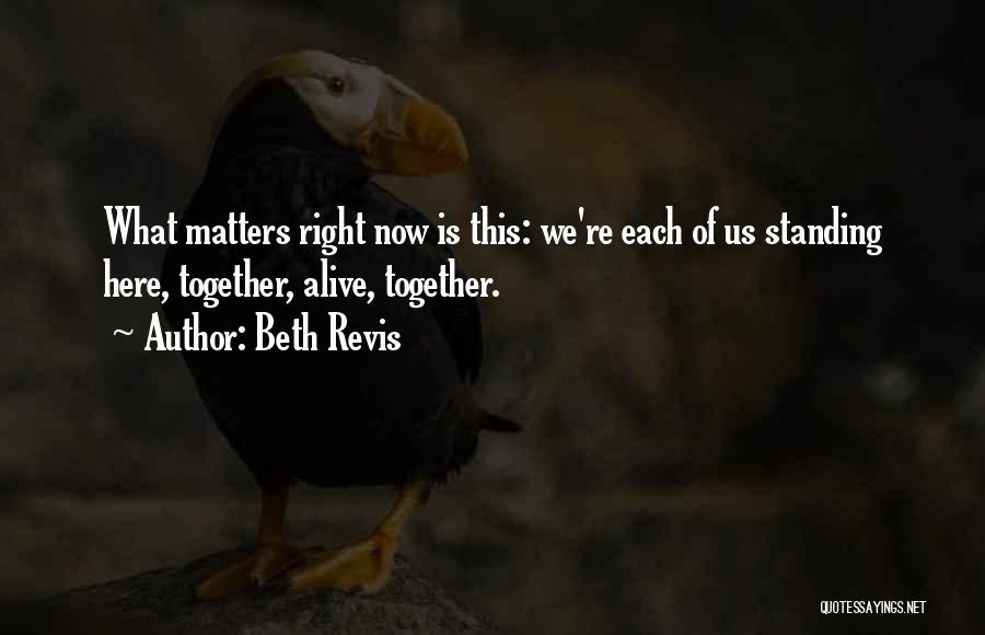 Family Standing Together Quotes By Beth Revis