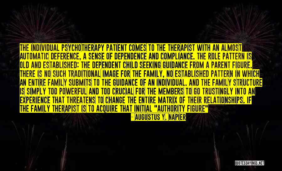 Family Structure Quotes By Augustus Y. Napier Family Structure Quotes By Augustus Y. Napier