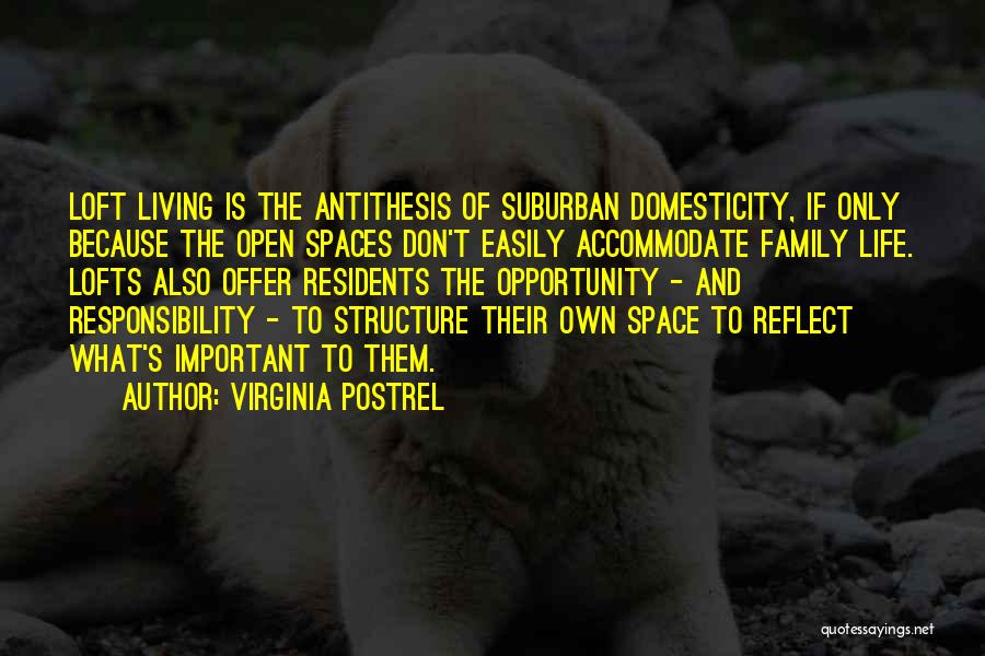 Family Structure Quotes By Virginia Postrel