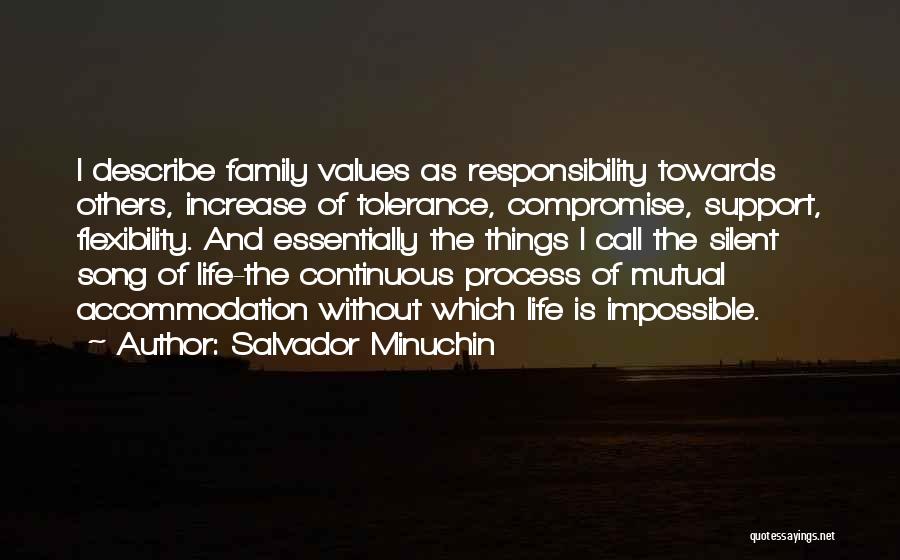 Family Support Quotes By Salvador Minuchin