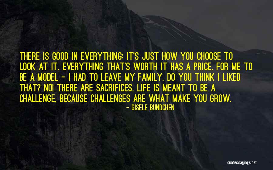 Family There For You Quotes By Gisele Bundchen