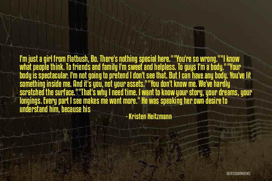 Family There For You Quotes By Kristen Heitzmann