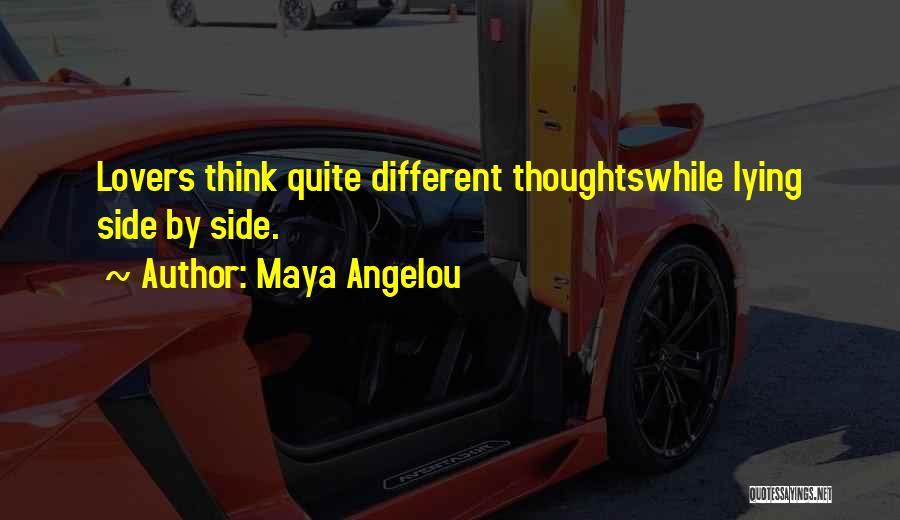 Family Thoughts Quotes By Maya Angelou