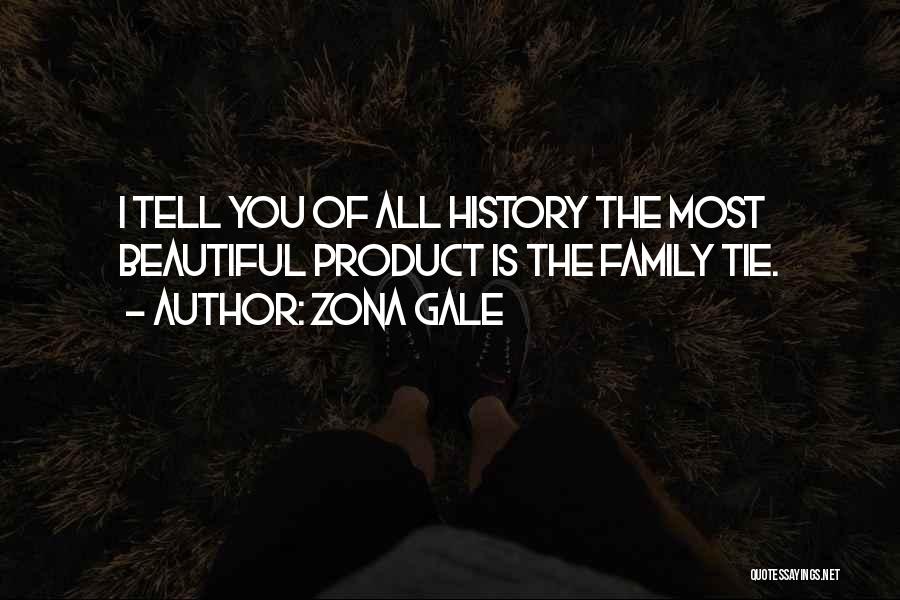 Family Ties Quotes By Zona Gale