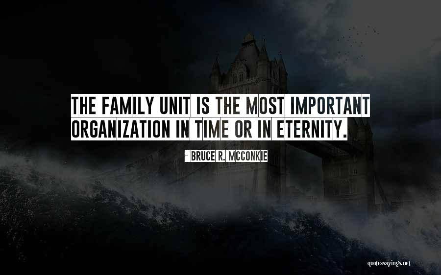 Family Unit Quotes By Bruce R. McConkie