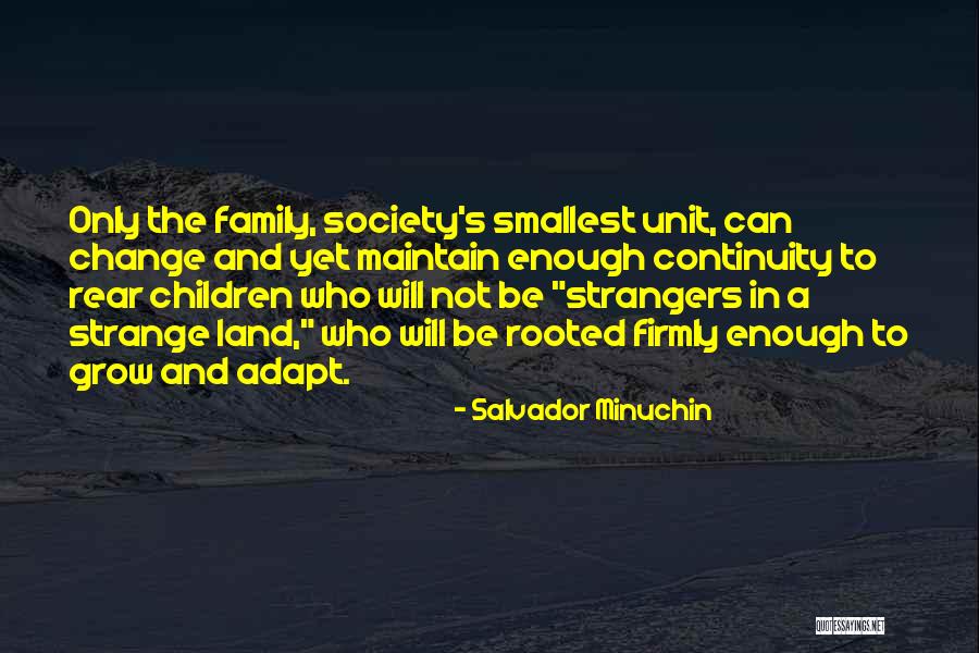 Family Unit Quotes By Salvador Minuchin