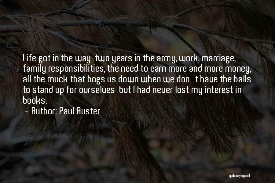 Family Up And Down Quotes By Paul Auster