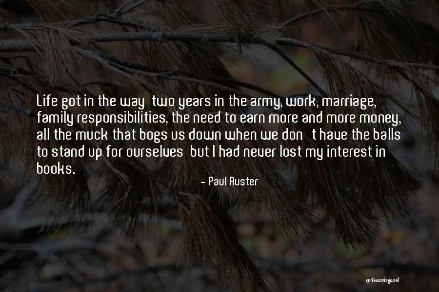 Family Up And Down Quotes By Paul Auster