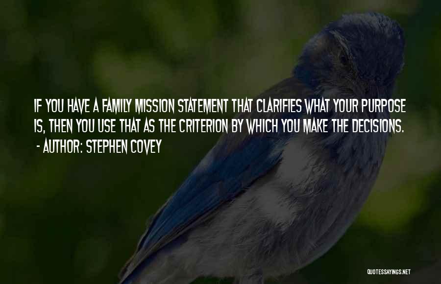 Family Use You Quotes By Stephen Covey