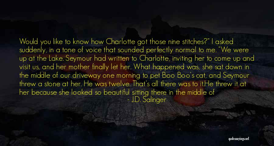 Family Visit Quotes By J.D. Salinger Family Visit Quotes By J.D. Salinger