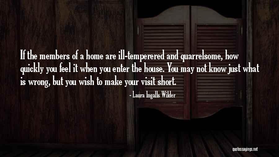 Family Visit Quotes By Laura Ingalls Wilder Family Visit Quotes By Laura Ingalls Wilder