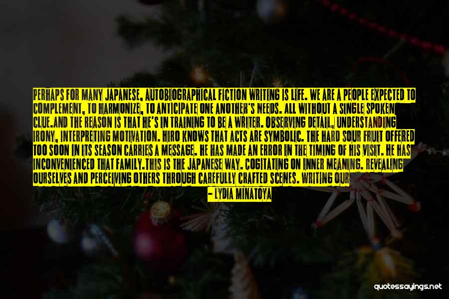 Family Visit Quotes By Lydia Minatoya Family Visit Quotes By Lydia Minatoya
