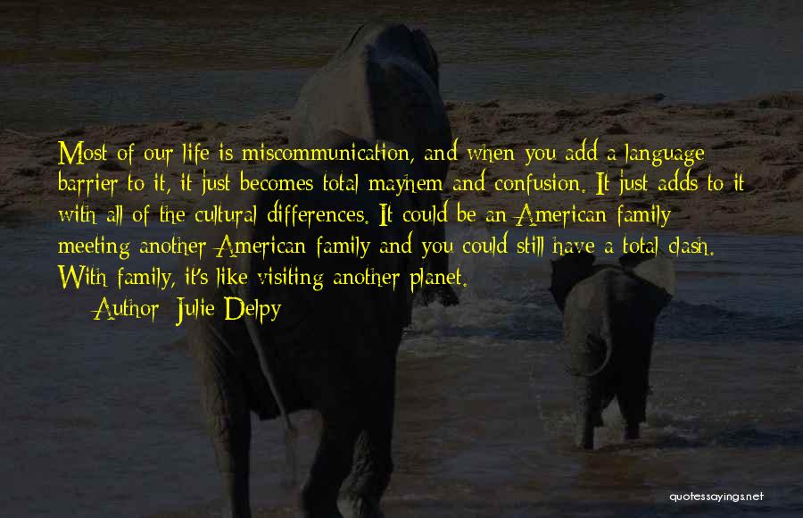 Family Visiting Quotes By Julie Delpy