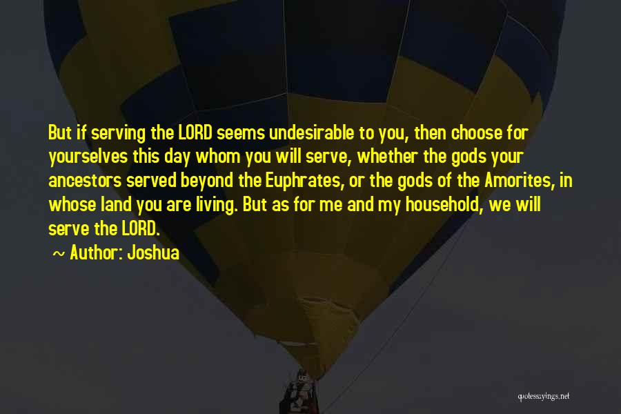 Family We Choose Quotes By Joshua