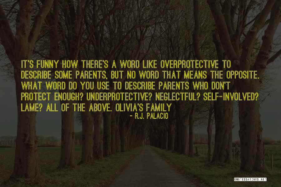 Family Who Use You Quotes By R.J. Palacio