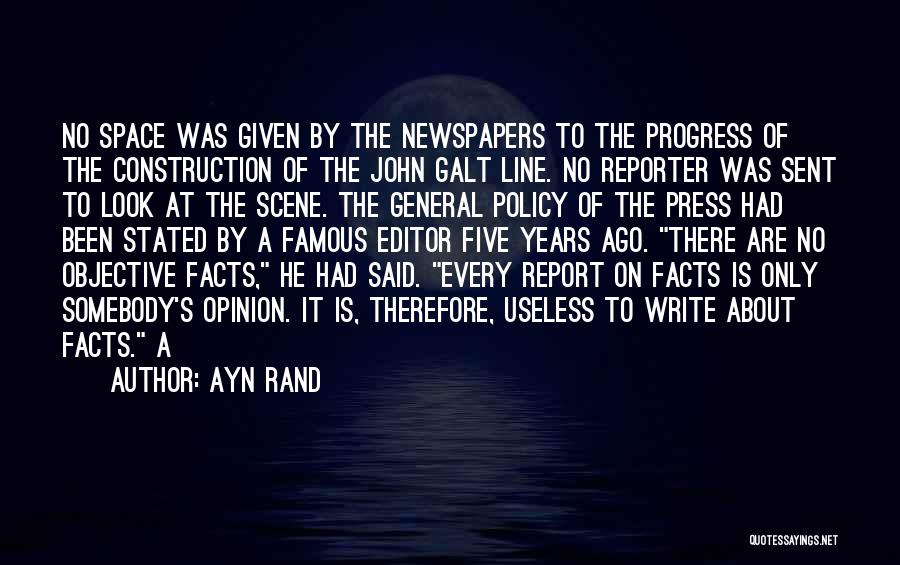 Famous 1 Line Quotes By Ayn Rand