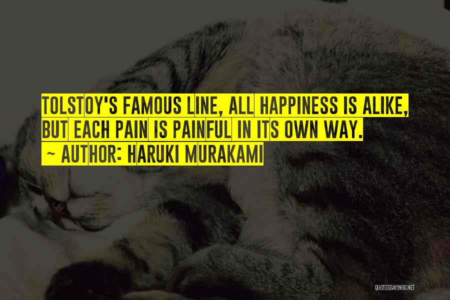 Famous 1 Line Quotes By Haruki Murakami