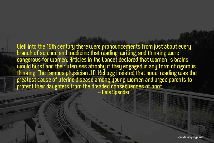 Famous 19th Century Quotes By Dale Spender Famous 19th Century Quotes By Dale Spender