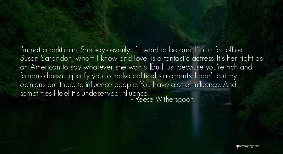 Famous Actress Love Quotes By Reese Witherspoon