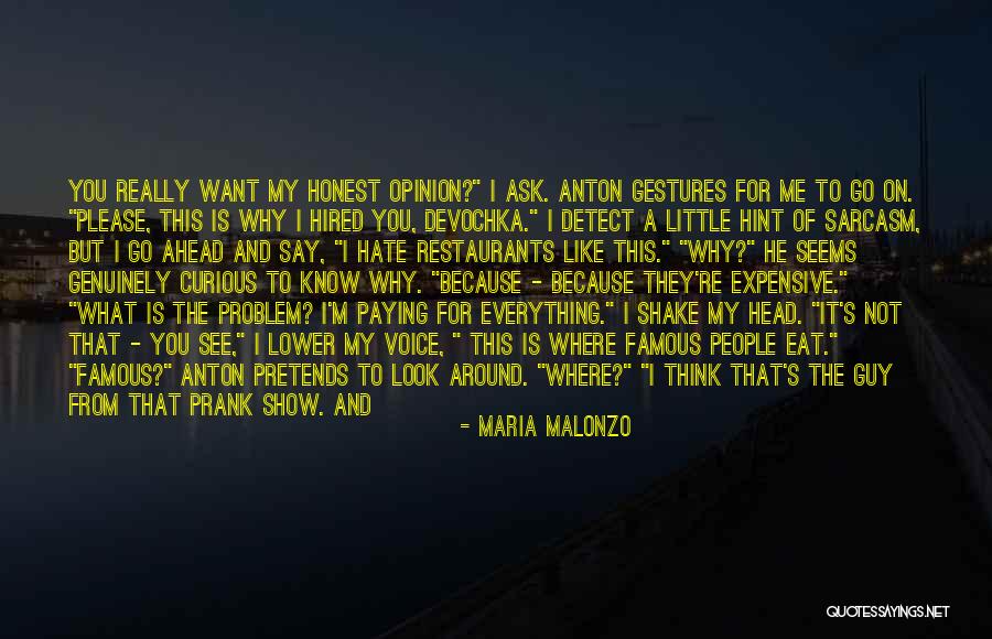 Famous Actresses Quotes By Maria Malonzo