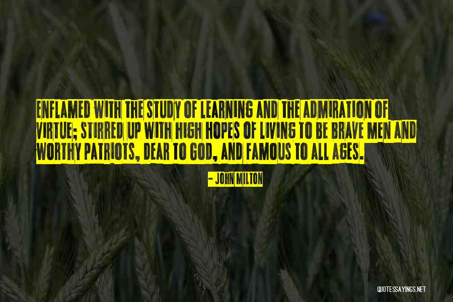 Famous Admiration Quotes By John Milton