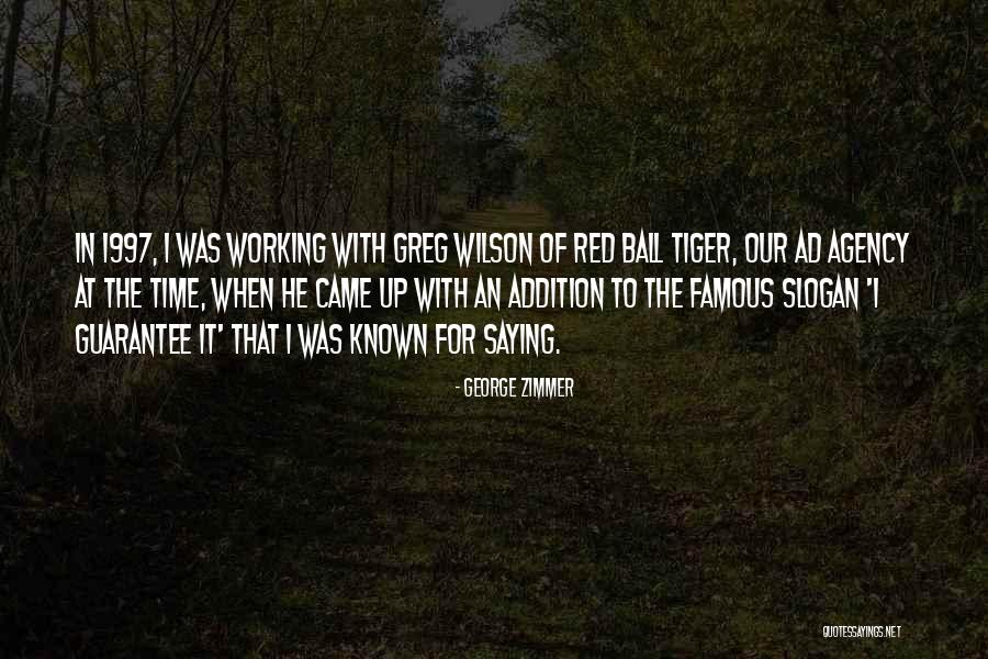 Famous Agency Quotes By George Zimmer Famous Agency Quotes By George Zimmer