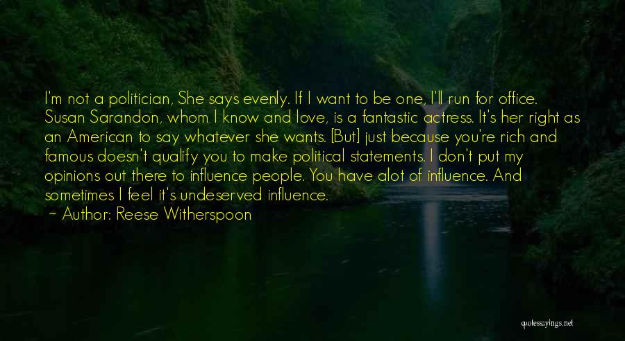 Famous American Quotes By Reese Witherspoon