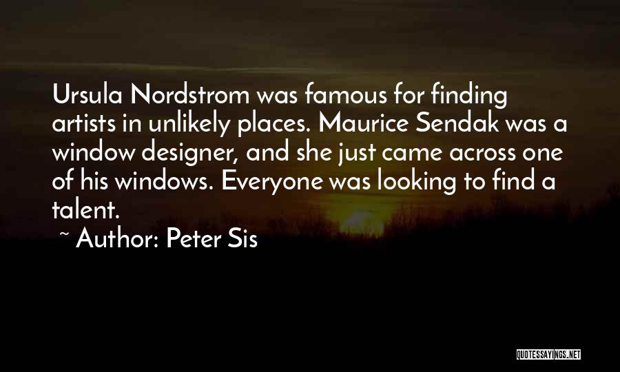 Famous And Quotes By Peter Sis