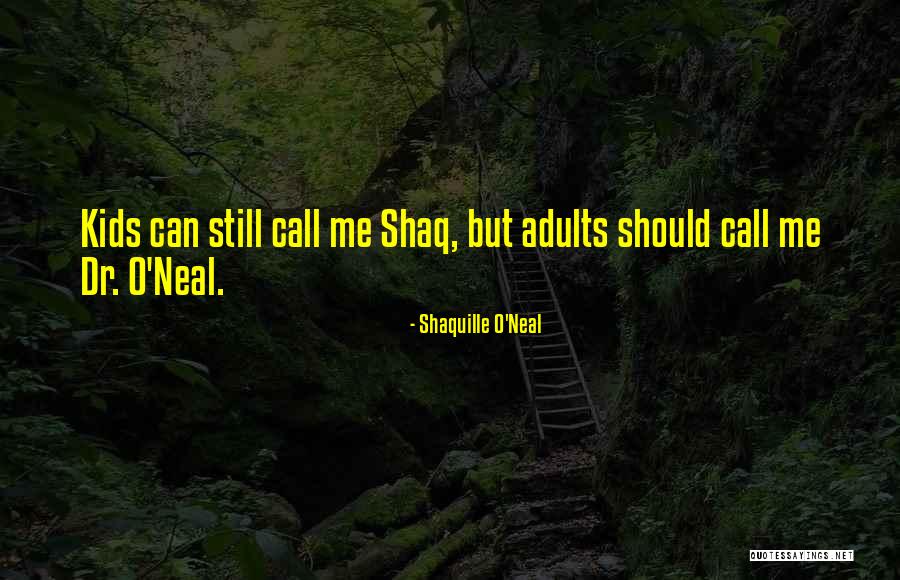 Famous Avocado Quotes By Shaquille O'Neal
