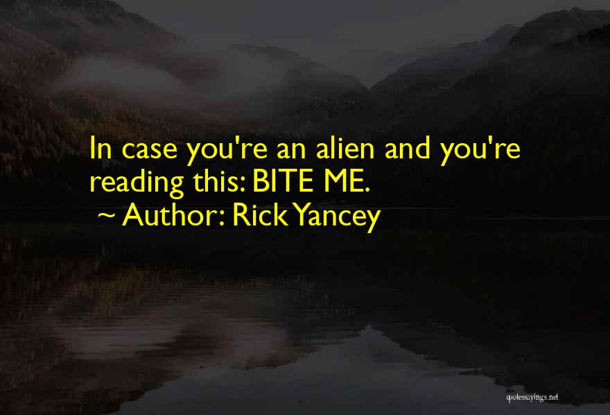 Famous Baby Boomer Quotes By Rick Yancey