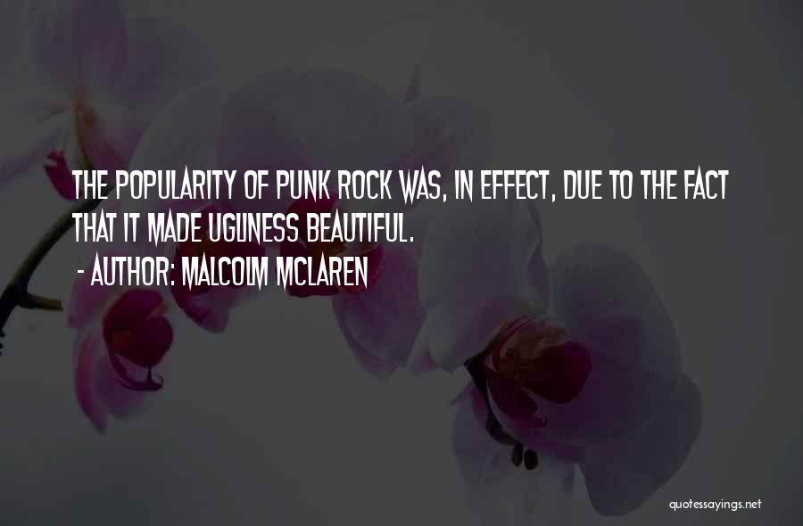 Famous Barber Shop Quotes By Malcolm McLaren