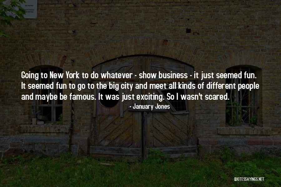 Famous Big Quotes By January Jones