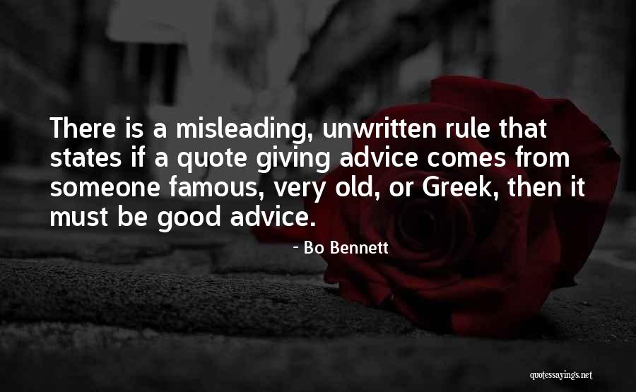 Famous Bo Bennett Quotes By Bo Bennett