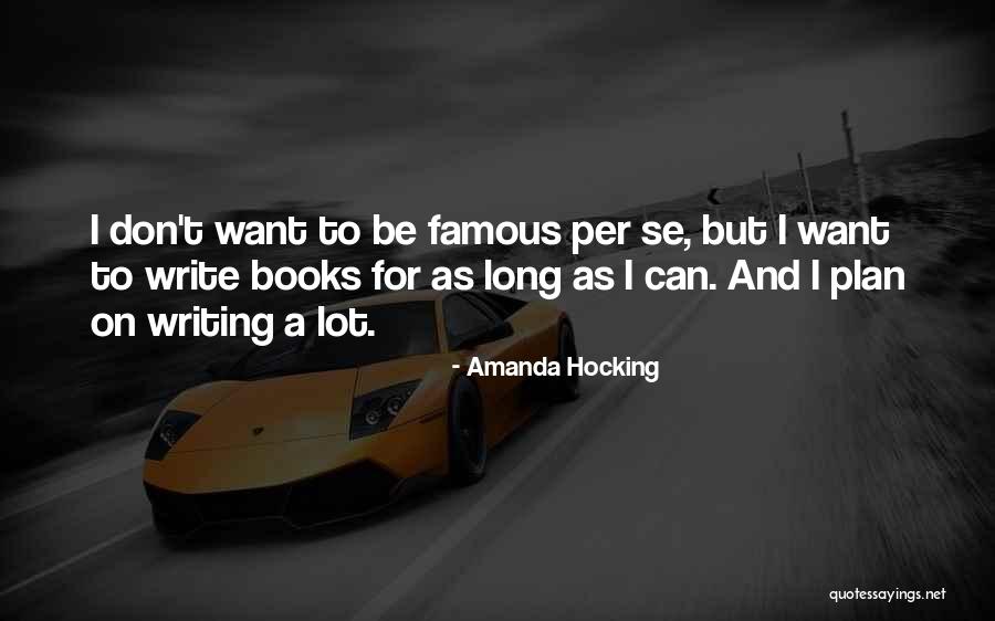 Famous Books Quotes By Amanda Hocking