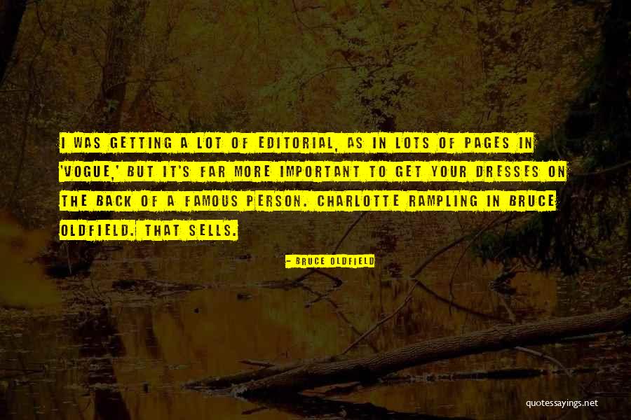Famous Bruce Quotes By Bruce Oldfield Famous Bruce Quotes By Bruce Oldfield