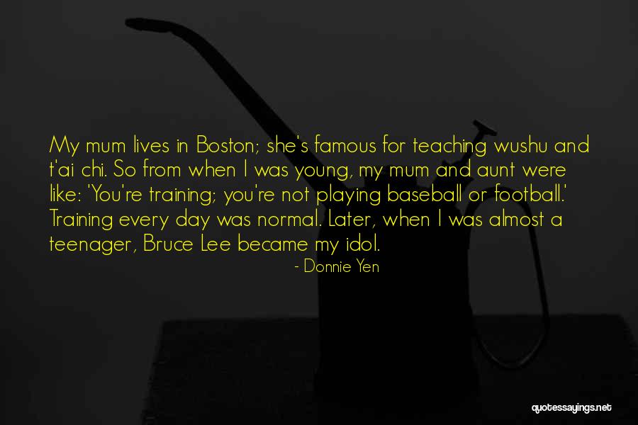 Famous Bruce Quotes By Donnie Yen Famous Bruce Quotes By Donnie Yen