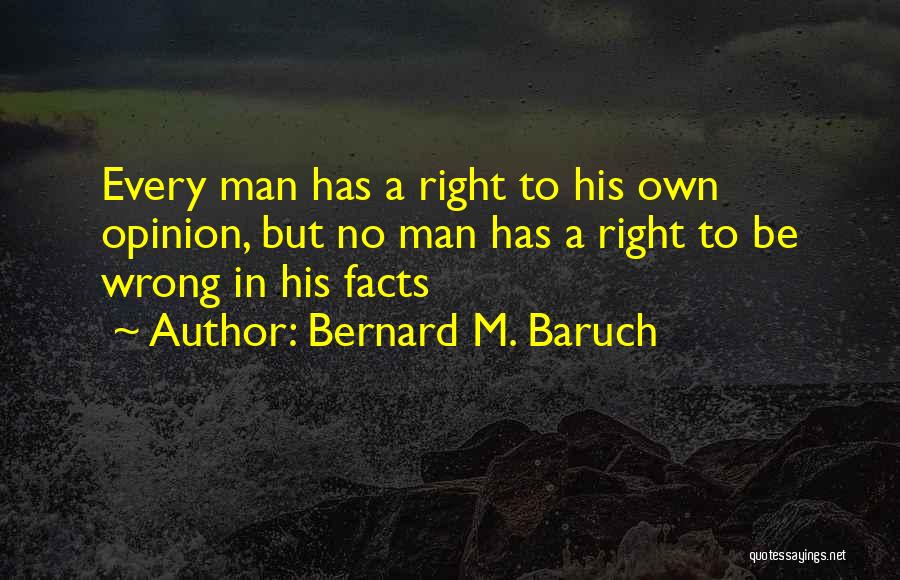 Famous Canadian Inspirational Quotes By Bernard M. Baruch