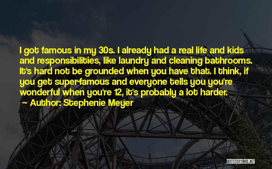 Famous Cleaning Quotes By Stephenie Meyer