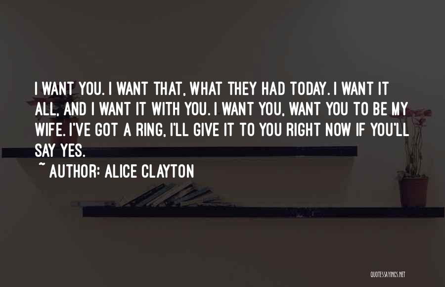Famous Contemplative Quotes By Alice Clayton