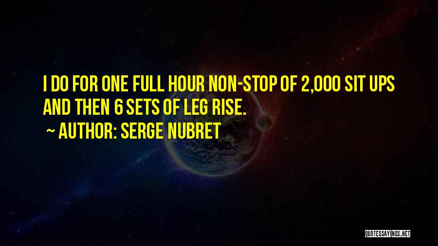 Famous Crystal Maze Quotes By Serge Nubret