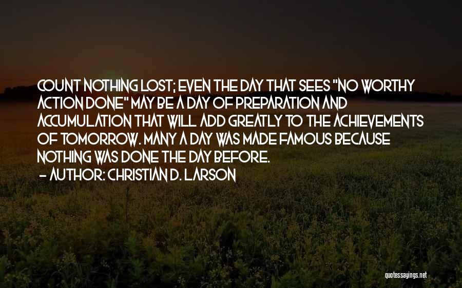 Famous D&d Quotes By Christian D. Larson