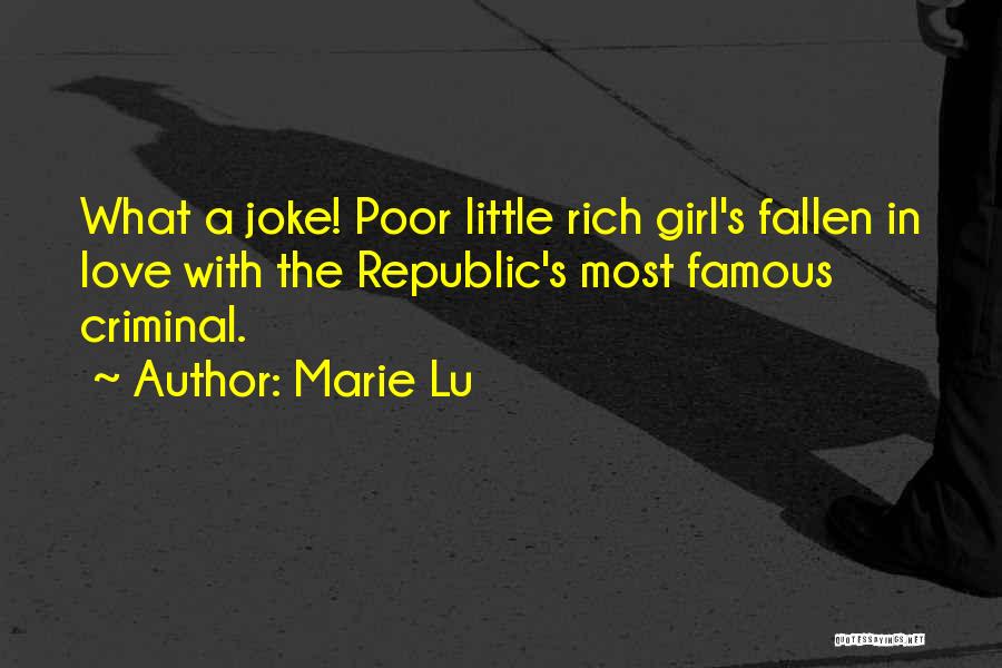 Famous Day Quotes By Marie Lu