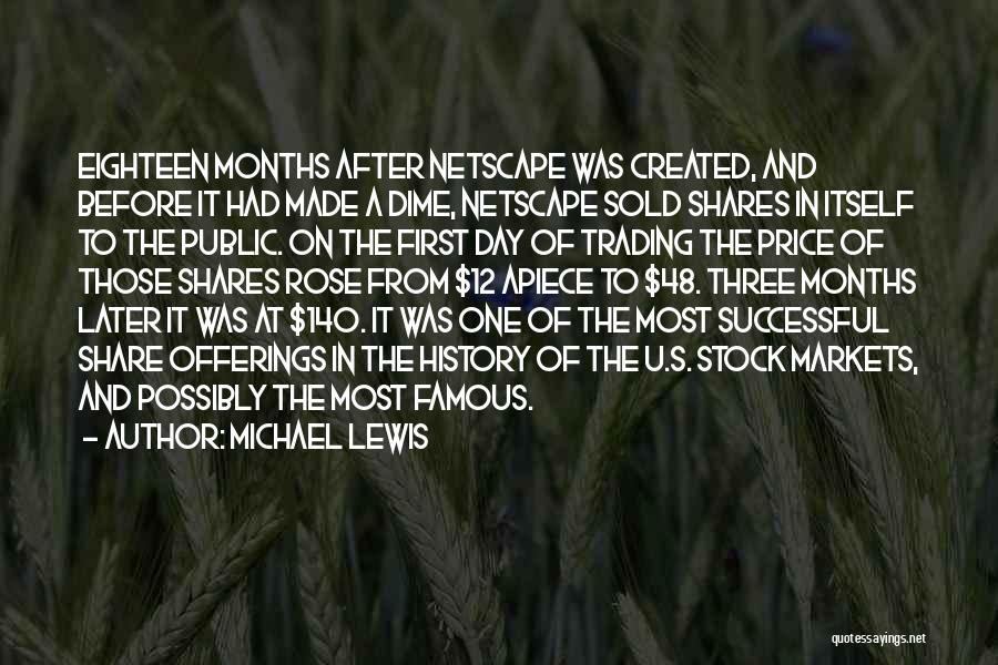 Famous Day Trading Quotes By Michael Lewis