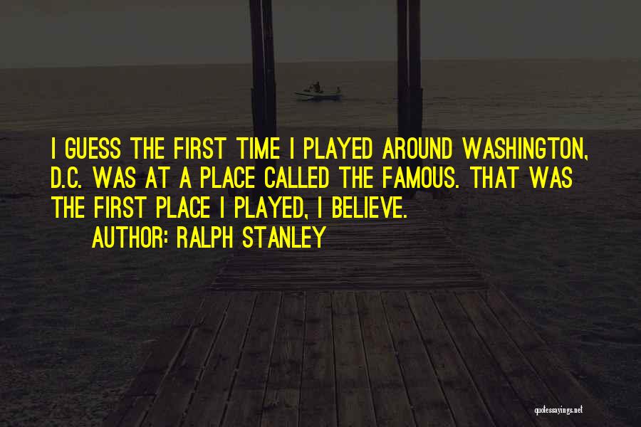 Famous D'day Quotes By Ralph Stanley